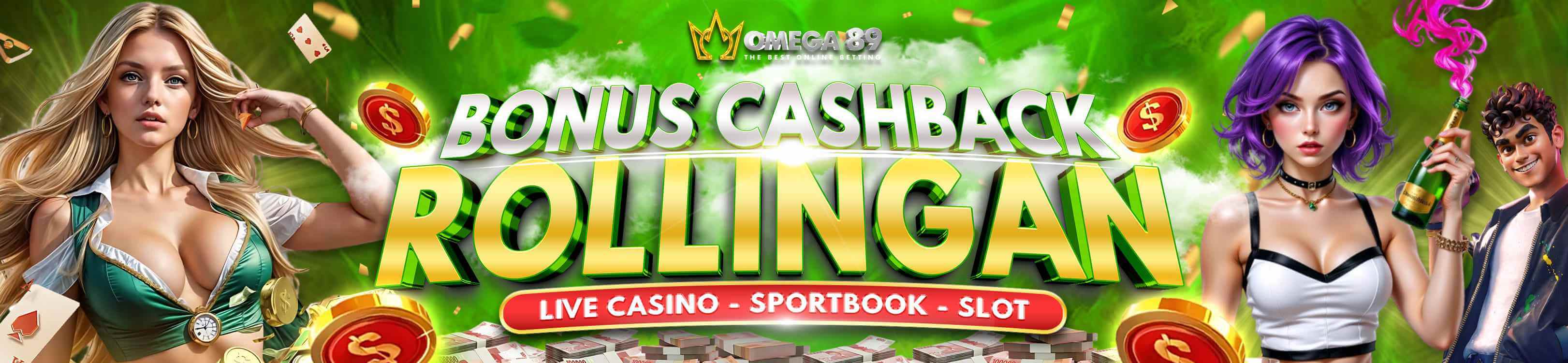 ROLLINGAN DAN CASHBACK SLOT & CASINO