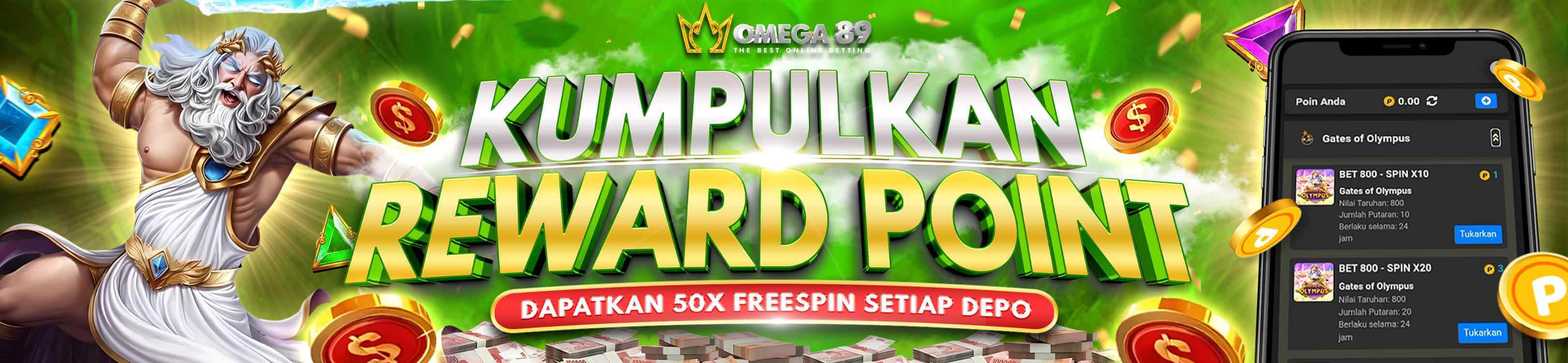 POINT REWARD FREESPIN
